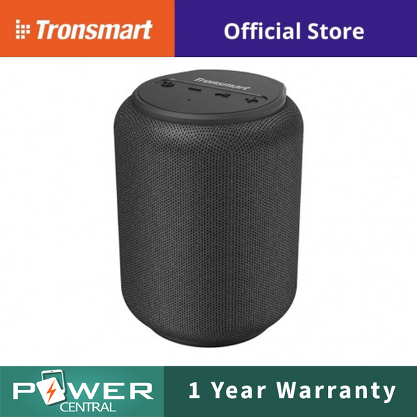 Bluetooth speakers, Tronsmart T6 Mini 15W Ultra Portable Speaker with 24 Hours Playtime, Good Bass, IPX6 Waterproof, Bluetooth 5.0, Wireless Stereo Pairing, Voice Assistant, Built-in Microphone