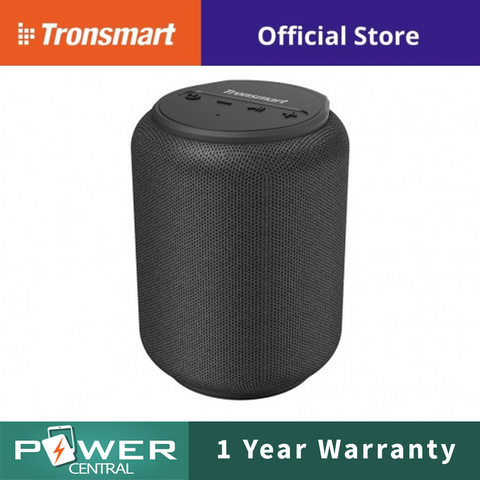 Bluetooth speakers, Tronsmart T6 Mini 15W Ultra Portable Speaker with 24 Hours Playtime, Good Bass, IPX6 Waterproof, Bluetooth 5.0, Wireless Stereo Pairing, Voice Assistant, Built-in Microphone