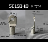 1 PC Tinned Copper Terminal lugs SC Series connector ring Solar lifepo4 SC2.5 SC4 SC150 14 to 0 AWG