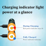 1pc Vapcell 18650 3500mah P1835A button top battery 3.7V USB Rechargeable li ion flashlight
