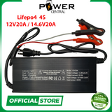 Power Central Lifepo4 Charger 72V 60V 48V 36V 24V 12V 10A 5A battery Charger 24S 20S 16S 12S 8S 4S