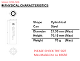 1pc Molicel  P42A 45A 21700 4000mAh P26A P28A 35A 18650 2600mAh Lithium ion Battery B Grade Clone