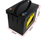 48V 30Ah LiFePO4 Solar Battery BMS Lithium Power Batteries 3000 Cycles For 51.2V RV Golf Cart