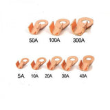 1 PC Copper Terminal OT Series connector Copper Nose ring Solar lifepo4 5 10 20 30 40 50 100 300A