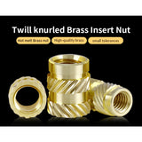 10Pcs M3 M4 M5 Brass Hot Melt Inset Nuts 3d Printer Heating Molding Copper Thread Inserts Nut