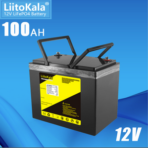 LiitoKala 12v 200ah 150ah 120ah 50ah lifepo4 Solar 12.8V battery solar battery pack Rechargeable