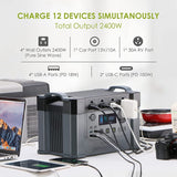 ALLPOWERS Monster X 1500Wh 405405mAh 2000W Portable Power Station MPPT Solar Generator