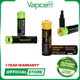 Vapcell AA AAA 540mah 1800mAh 1.5v Lithium Li ion MIcro USB rechargeable button top battery ni mh