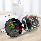 Atorch 18650 capacity battery tester electronic load 65W monitor indicator discharge 5v 12v