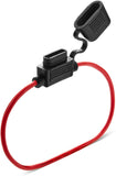 RR Car Auto 10A 15A 20A 30A Medium Size Waterproof Standard Blade Type Fuse Holder