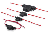 RR Car Auto 10A 15A 20A 30A Medium Size Waterproof Standard Blade Type Fuse Holder