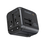 CHOETECH PD5008 PD 30W Fast Charging Travel Adapter 3 USB-A + 1 Type-C US EU AU UK Plug