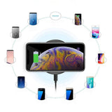 CHOETECH Wireless Charger 15W Max Fast Wireless Charging Pad T527-F