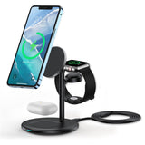 Choetech 3 in 1 15W Magnetic Fast Wireless Charging Stand for iPhone, AirPods, AppleWatch T585-F