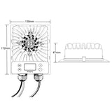 ELEJOY MPPT 200W 400W 600W Step-down/up Real time Solar Battery Recharging Charge Controller
