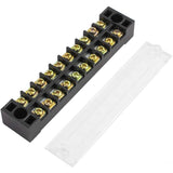 Terminal Block 600V 10 to 20 Slots 15A 25A Copper Molded Type Electrical  fire retardant