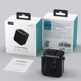 CHOETECH PD5008 PD 30W Fast Charging Travel Adapter 3 USB-A + 1 Type-C US EU AU UK Plug