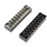 Terminal Block 600V 3 to 8 Slots 15A 25A Copper Molded Type Electrical