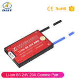 Powercentral BMS 3S to 6S 12V 24V 20A discharge 10A Charge manufactured by Daly