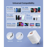 Choetech USB C PD 33W Wall Charger USB Type C Power Delivery 3.0 PPS QC PD5006