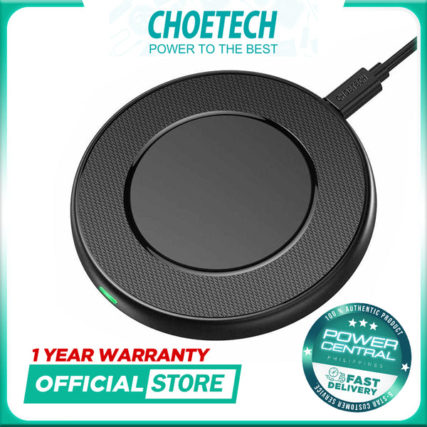 CHOETECH Wireless Charger 15W Max Fast Wireless Charging Pad T527-F
