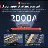 Car Truck Motor Start Smart Lifepo4 BMS 4S 12V Continues 150A  Pulse 2000A discharge 14.6v Daly