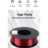 KINGROON TPU ABS 1KG 1.75 mm Filament 3D Printing Material for 3D Printer Flexible Plastic