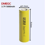 1pc DMEGC 21700 3.7v 5000mah 15A continues Rechargeable Lithium Ion Battery