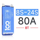 Power Central 4S to 24S 12V to 72V 40A to 100A Smart BMS w/ Active Balancer 1A Daly 100 Balance