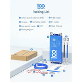 Power Central 4S to 24S 12V to 72V 40A to 100A Smart BMS w/ Active Balancer 1A Daly 100 Balance