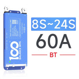 Power Central 4S to 24S 12V to 72V 40A to 100A Smart BMS w/ Active Balancer 1A Daly 100 Balance