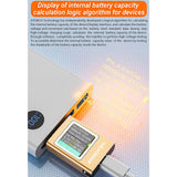 ATORCH AT085 DC 4.5-50V PD3.1 Digital Display Voltage Ammeter Meter Type-C Cell Phone Charger