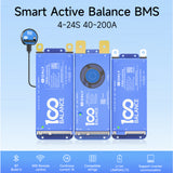 Power Central 4S to 24S 12V to 72V 40A to 100A Smart BMS w/ Active Balancer 1A Daly 100 Balance