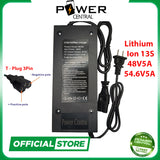 Power Central Lithium Ion Charger 72V 60V 48V 36V 24V 16V 5A 2A ebike battery Wall 20S 16S 13S