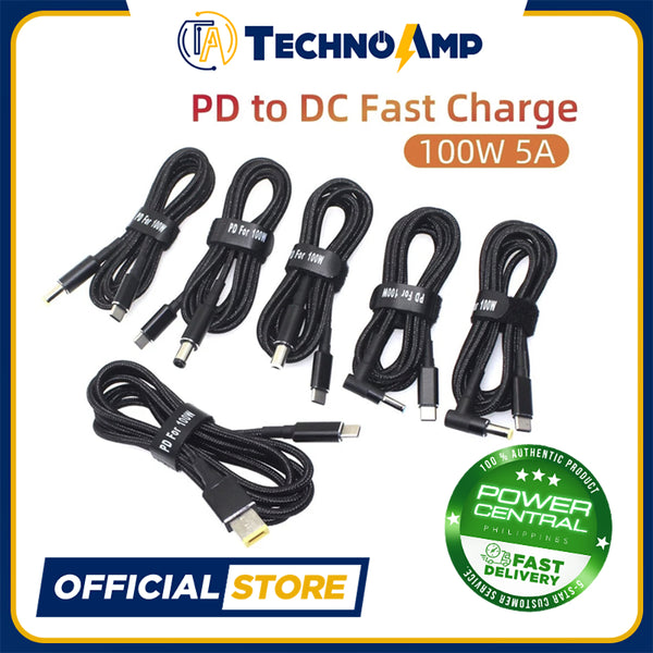 Type C PD To DC 19V 20V 100W Adapter Laptop Charger Usb 3.1 Fast Charging USB C PD Convertor