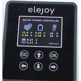 ELEJOY EMD60A 2700W Adjustable MPPT Solar Char Controller 12/24/36/48V LCD Display 50A/60A