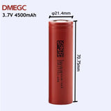 1pc DMEGC 21700 3.7v 5000mah 15A continues Rechargeable Lithium Ion Battery