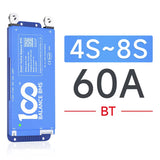 Power Central 4S to 24S 12V to 72V 40A to 100A Smart BMS w/ Active Balancer 1A Daly 100 Balance