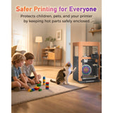 FLASHFORGE AD5X 3D Printer Enclosure Kit, DIY Colors & Style Noise & Odor Reduction