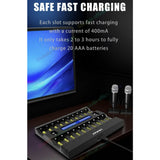 LiitoKala Lii-ND20 20 Slot AA AAA 1.2V LCD Smart Battery Charger  Multiple Protection