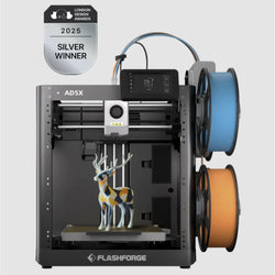 FLASHFORGE AD5X Multi-Color 3D Printer CoreXY 600mm 300°C Direct Drive Extruder 220x220x220mm AMS