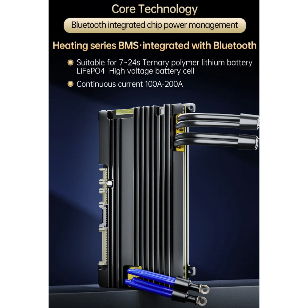 JBD Smart BMS DB24SA01 7S-24S 100A 150A 200A for Lifepo4 Lithium ion B ...