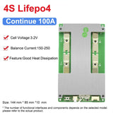 JBD BMS 12V 24V 48V 100A 150A 4s 8S 16S Lifepo4 Prismatic Battery management system