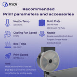 QIDI PPS-CF PAHT-CF (PPA-CF) PA12-CF Filament 3D printer high-performance