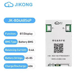 JK SMART BMS 12v 24v 48v Active Balance 7S to 24S 40A to 200A Lifepo4 Lithium ion  32700 21700 18650