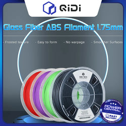 QIDI Tech ABS-GF25 Glass Fiber Filament High Speed Rapido ABS Filament Odorless