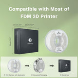 QIDI TECH ASA Filament 1.75mm 3D Printer Filament ASA 1kg High UV Resistance