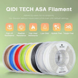 QIDI TECH ASA Filament 1.75mm 3D Printer Filament ASA 1kg High UV Resistance