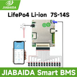 JBD Smart BMS DB24SA03 SP14S004 7S-24S 20 to 80A Lifepo4 Lithium ion Bluetooth 24V 48V 60V