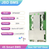 JBD Car Starter BMS 4S 12V 100A 150A 200A Lifepo4 Smart BMS 14.6V 600A Peak Car Starter